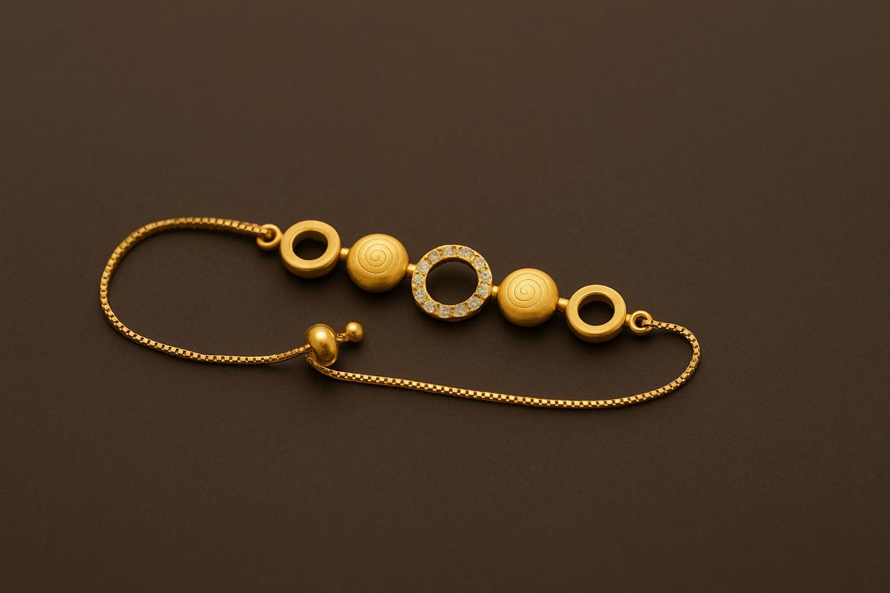Golden Sphere Bracelet